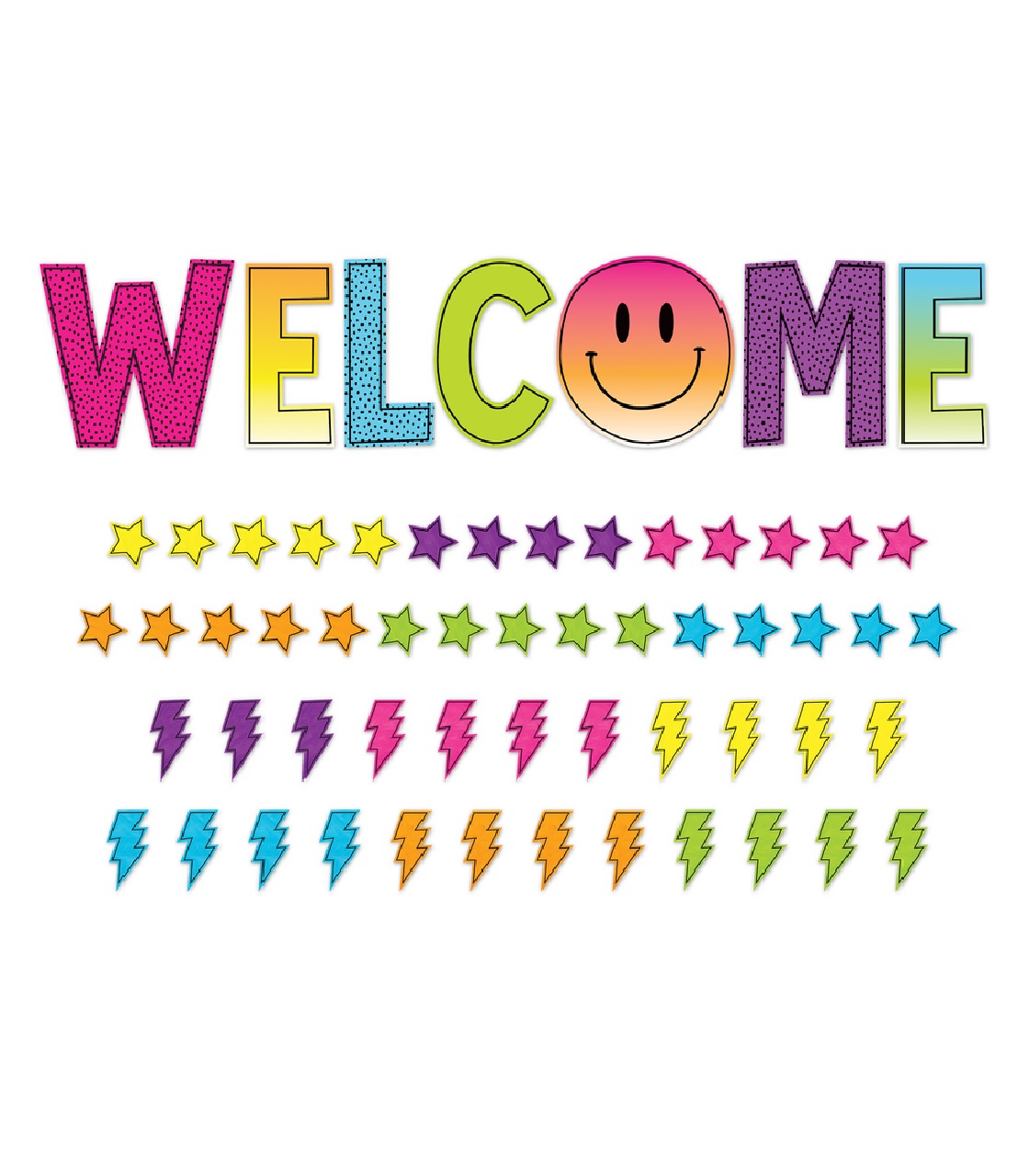 TCR-6920 Brights 4Ever Welcome Bulletin Board